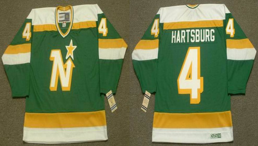 2019 Men Dallas Stars #4 Hartsburg Green CCM NHL jerseys1